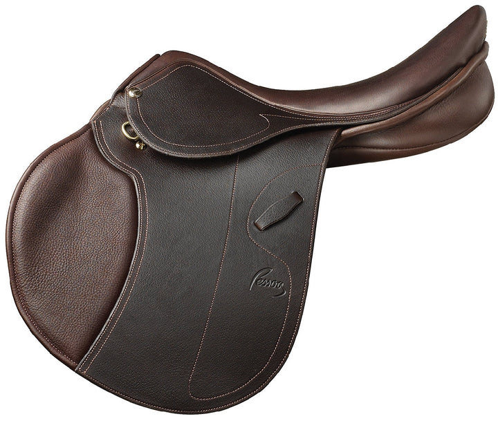 Pessoa Legacy Xp3 Jumping Saddle Dark Brown-SADDLES: Jumping Saddles-Ascot Saddlery