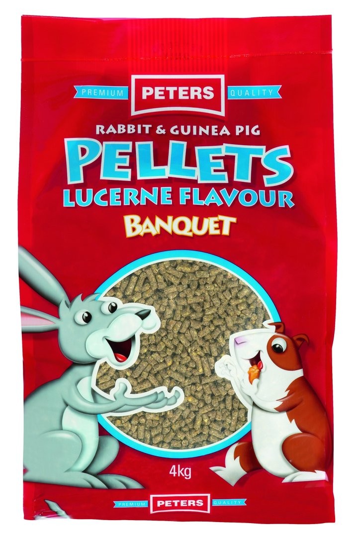 Peters Rabbit Lucerne Pellets 4kg-Small Animal-Ascot Saddlery