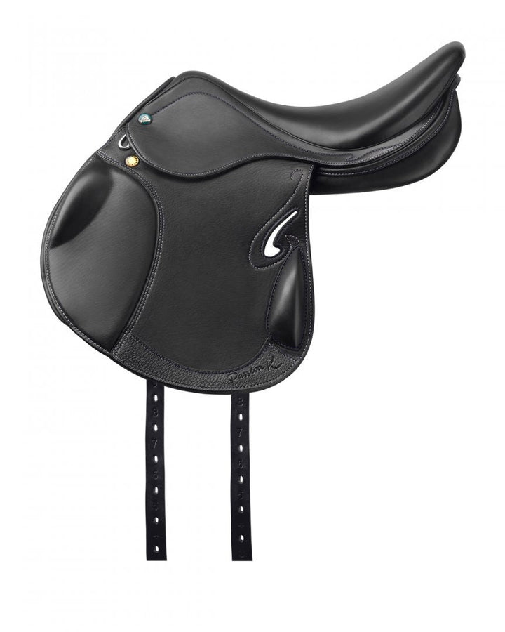 Prestige Passion K Jumping Saddle Black-SADDLES: Jumping Saddles-Ascot Saddlery