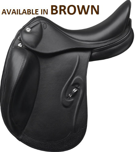 Prestige Venus K Dressage Saddle Tobacco-SADDLES: Dressage Saddles-Ascot Saddlery