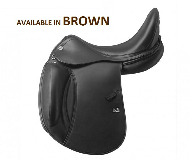 Prestige X D2 Dressage Saddle K Tobacco-SADDLES: Dressage Saddles-Ascot Saddlery