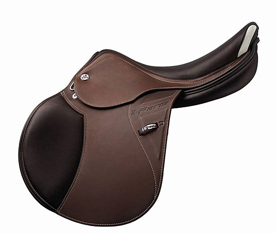 Prestige X Paris Jumping Saddle Tobacco-SADDLES: Jumping Saddles-Ascot Saddlery