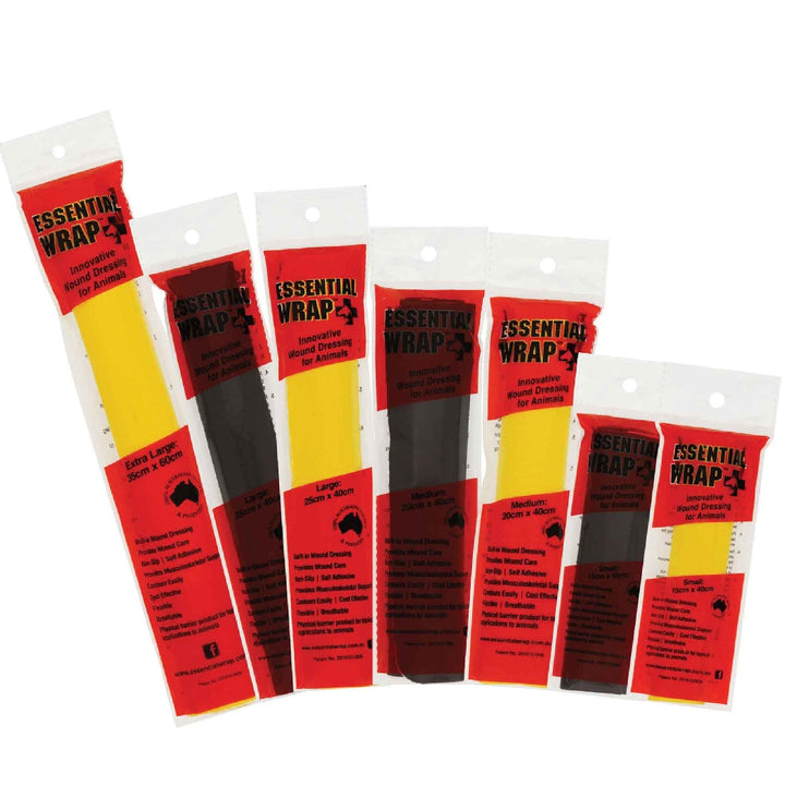 Ranvet Essential Wrap Bandage Medium-STABLE: First Aid & Dressings-Ascot Saddlery