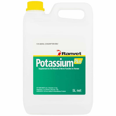 Ranvet Potassium Plus 5lit-STABLE: Supplements-Ascot Saddlery