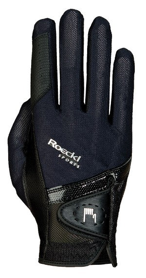 Roeckl Madrid Gloves Black-RIDER: Gloves-Ascot Saddlery