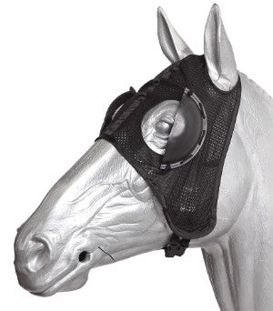 Rogues Hood Airlite Adjustable Full Cup Black-HORSE: Racing & PVC-Ascot Saddlery