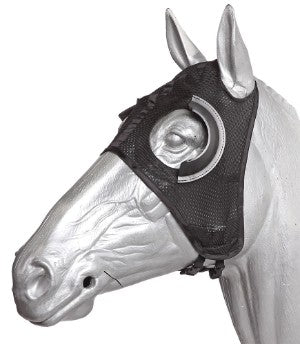 Rogues Hood Airlite Fixed Half Cup-HORSE: Racing & PVC-Ascot Saddlery