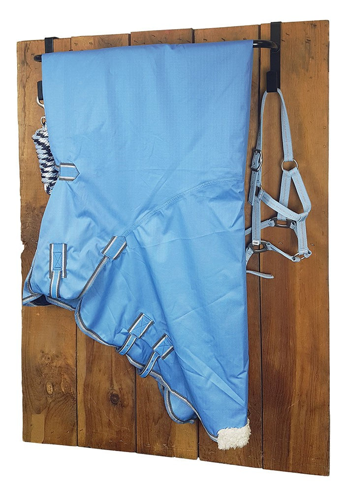 Rug Bracket Portable Black-STABLE: Stable Equipment-Ascot Saddlery