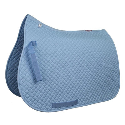 Saddlecloth All Purpose Eurohunter Quilted Light Blue-HORSE: Saddlecloths-Ascot Saddlery