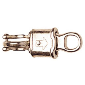 Snap Hook Panic Round Fixed-HORSE: Leads & Snap Hooks-Ascot Saddlery