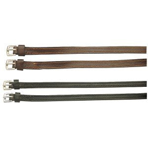 Spur Straps Stitched Leather 3/8"-RIDER: Spurs & Straps-Ascot Saddlery