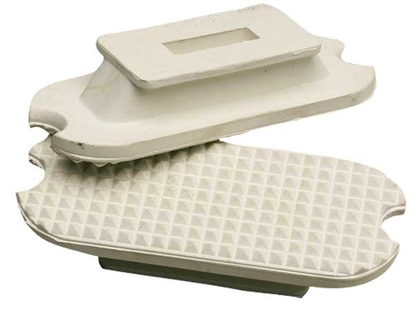 Stirrup Treads Fillis White-HORSE: Stirrup Irons-Ascot Saddlery