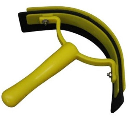 Sweat Scraper Kite Pvc Yellow-STABLE: Grooming-Ascot Saddlery