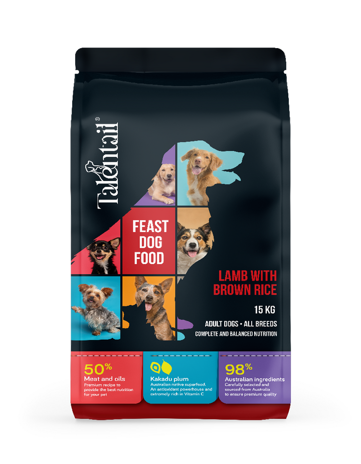 Talentail Dog Food Lamb & Brown Rice 3.5kg-Dog Food-Ascot Saddlery