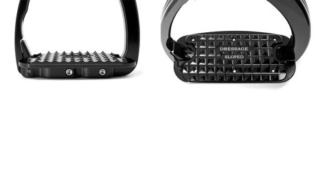 Tech Stirrup Irons Capri Dressage Silver-HORSE: Stirrup Irons-Ascot Saddlery