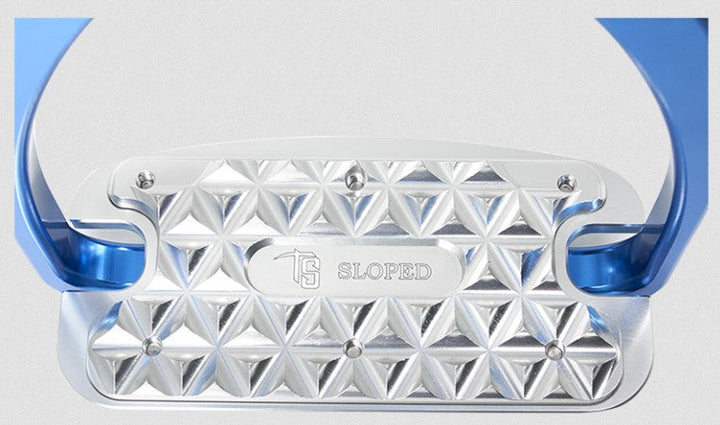 Tech Stirrup Irons Siena Jumping & Cross Country Titanium-HORSE: Stirrup Irons-Ascot Saddlery