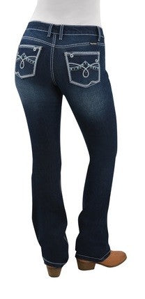 Thomas Cook Jean Rhian Bootcut 34 Darkest Night Ladies-CLOTHING: Jeans-Ascot Saddlery