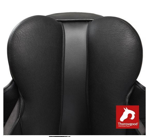 Thorowgood T4 All Purpose Compact Saddle Black-SADDLES: All Purpose Saddles-Ascot Saddlery