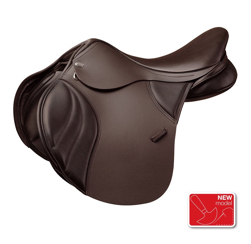 Thorowgood T8 Jumping Saddle Brown-SADDLES: Jumping Saddles-Ascot Saddlery