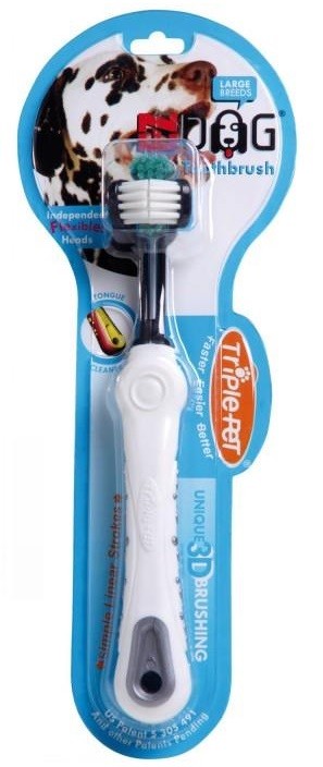 Tooth Brush Large Breed-Dog Potions & Lotions-Ascot Saddlery