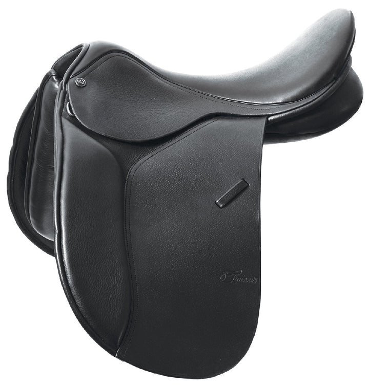 Trainers Master Dressage Saddle Black-SADDLES: Dressage Saddles-Ascot Saddlery
