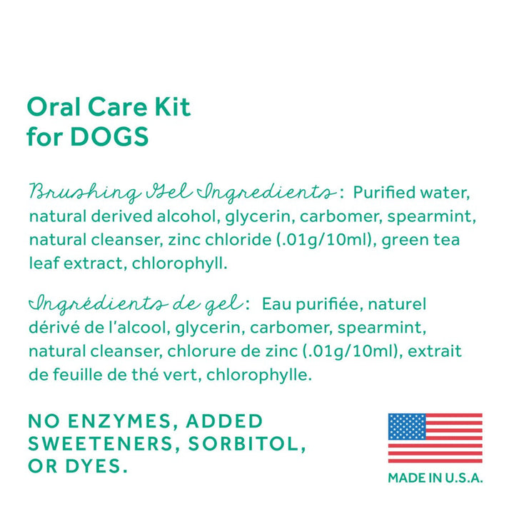 Tropiclean Fresh Breath Oral Care Kit Medium/large-Dog Potions & Lotions-Ascot Saddlery