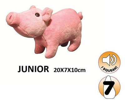 Tuffy Mighty Toy Paisley Piglet Junior-Dog Toys-Ascot Saddlery