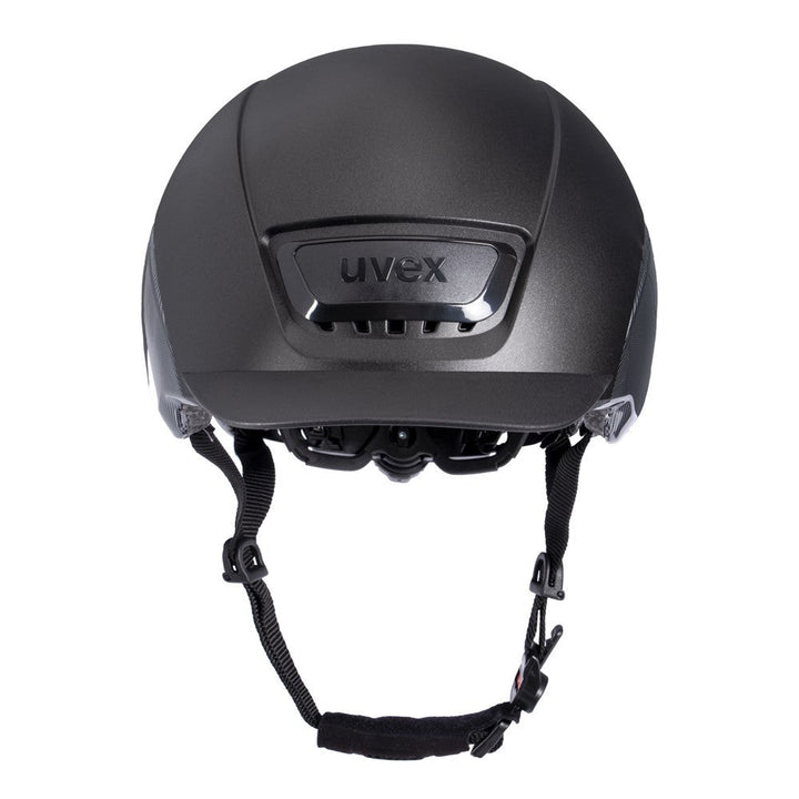 Uvex Helmet Elexxion Tocsen Black-RIDER: Helmets-Ascot Saddlery