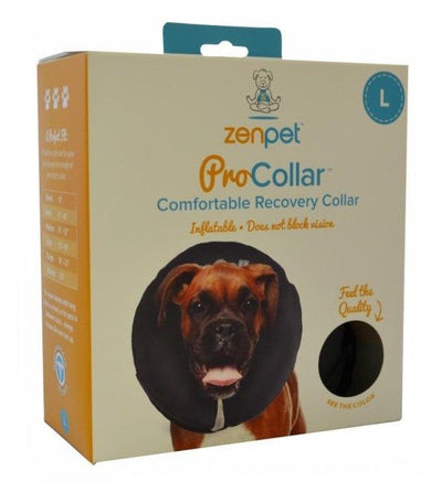 Vet Collar Inflatable Zenpet Large-Dog Accessories-Ascot Saddlery