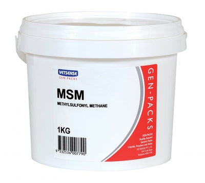 Vetsense Msm Powder 1kg-STABLE: Supplements-Ascot Saddlery
