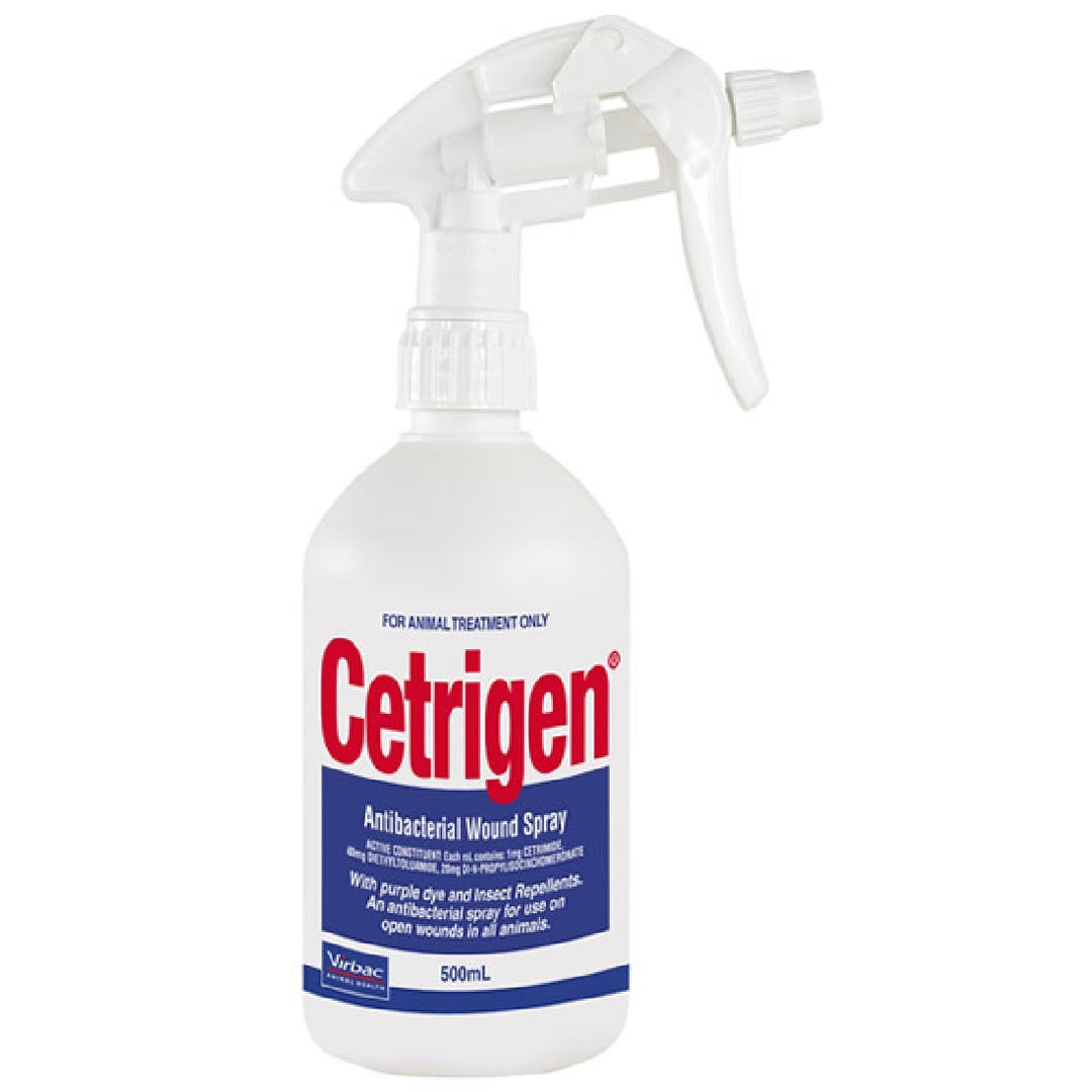 Virbac Cetrigen 500ml-STABLE: First Aid & Dressings-Ascot Saddlery