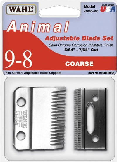 Wahl Blade For Adjustable Horse Pro & Show Pro Clippers Size 8 & 9 Coarse-STABLE: Clippers-Ascot Saddlery