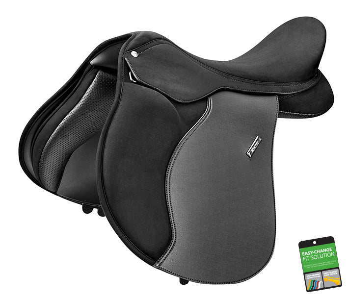 Wintec 2000 All Purpose Saddle Hart Black-SADDLES: All Purpose Saddles-Ascot Saddlery