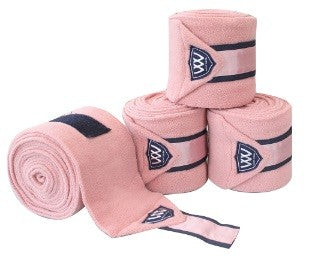 Woof Wear Bandage Polo Vision Set Of 4 Rose Gold-HORSE: Horse Boots-Ascot Saddlery