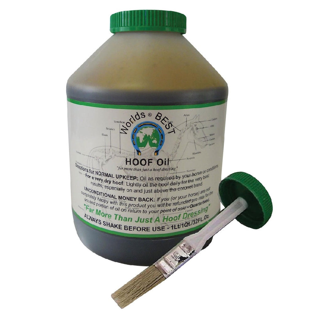 Worlds Best Hoof Oil 1litre-STABLE: Hoof Care-Ascot Saddlery