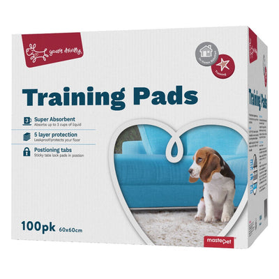 Yours Droolly Training Pads 100pack-Dog Accessories-Ascot Saddlery