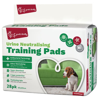 Yours Droolly Training Pads Urine Neutralising 28 Pack-Dog Accessories-Ascot Saddlery