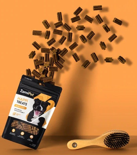 Zamipet Dog Happitreats Skin & Coat 200gm-Dog Treats-Ascot Saddlery