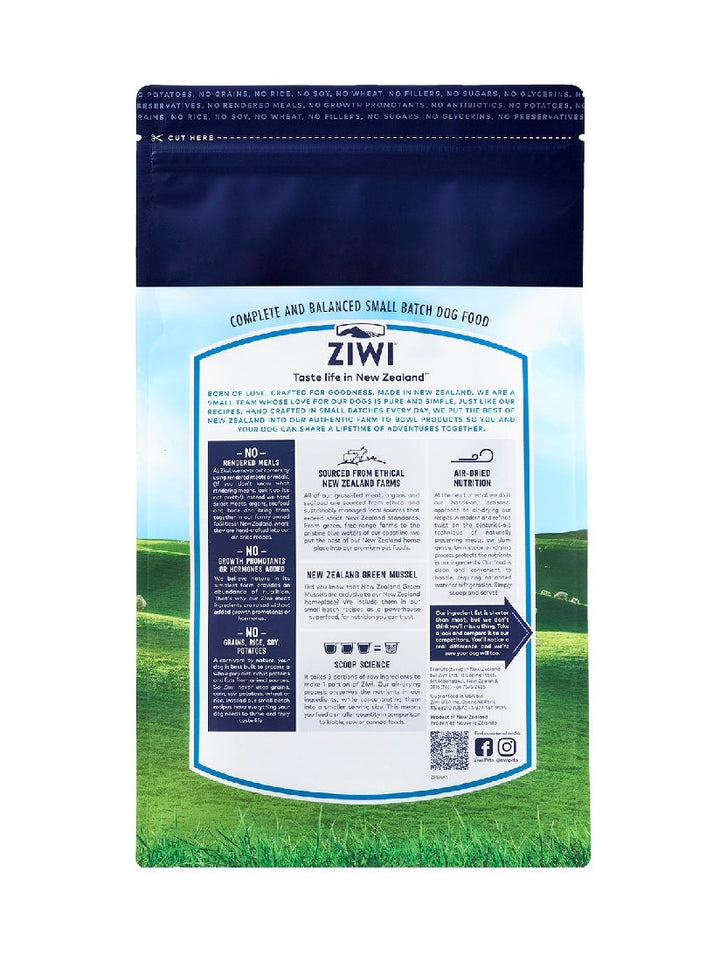 Ziwi Peak Air Dried Dog Food Lamb-Dog Food-Ascot Saddlery