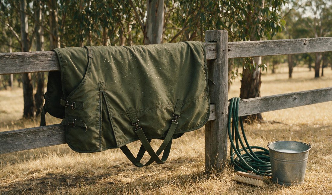 How to Wash, Reproof and Store Horse Rugs Without Ruining Them