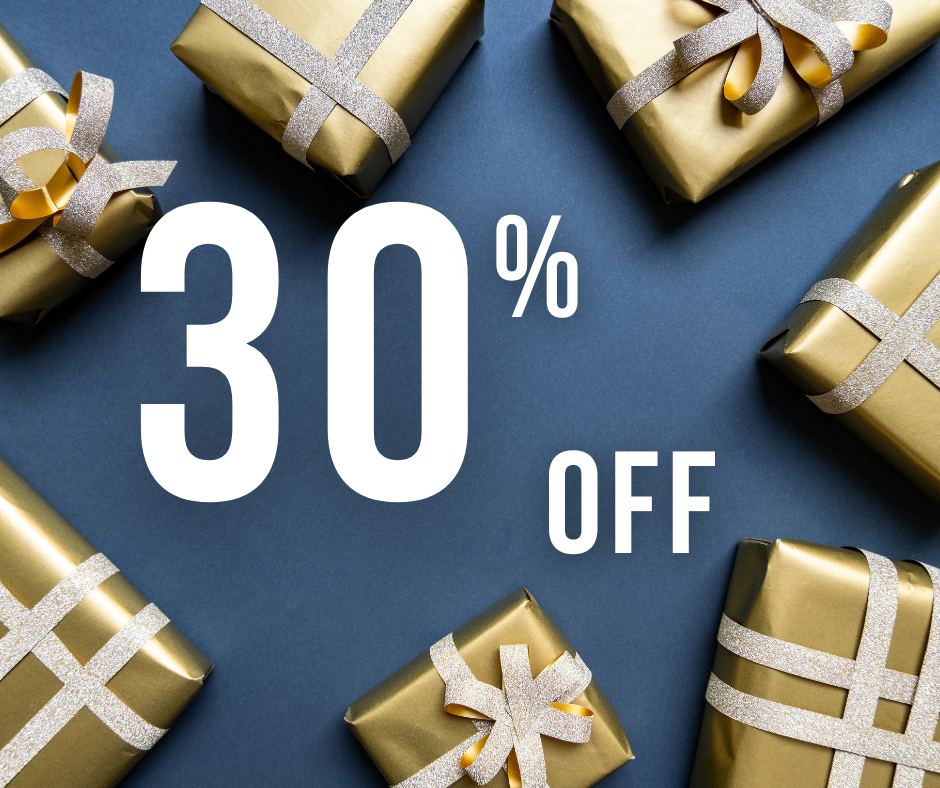 Boxing Day 30% off