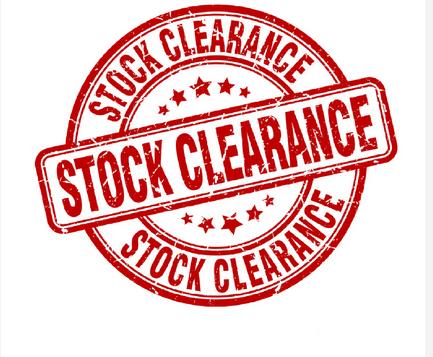 Up to 50% Off Stock Clearance