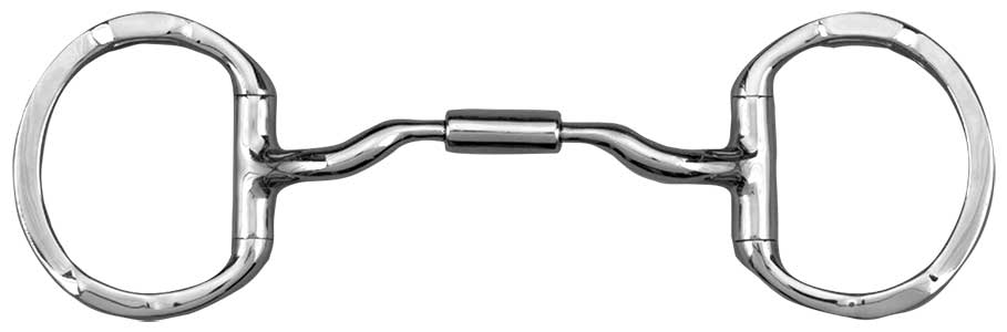 Myler Bit L2 Mb04 Eggbutt With Hooks 5.0