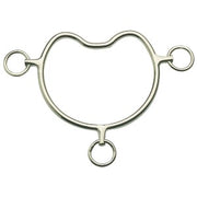 Anti Rearing Bit Port Mouth Chrome Plated 12.5cm  5.0"