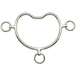Anti Rearing Bit Port Mouth Stainless Steel [:12.5cm 5.0"]