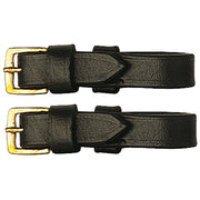 Bit Straps Leather Brown Pair