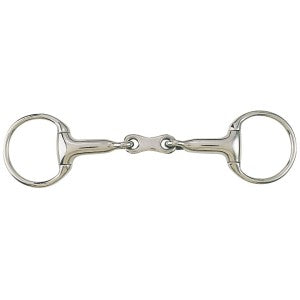 Eggbutt Bradoon Dressage French Mouth Stainless Steel [:10.5cm 4.0"]