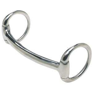Eggbutt Mullen Mouth Small Round Rings Stainless Steel [:10.5cm 4.0" By Order]