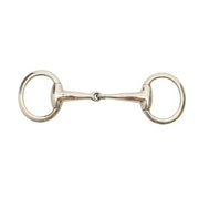 Eggbutt Snaffle Thick Jointed Mouth Stainless Steel [:12.5cm 5.0" By Order]