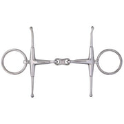 Fm Ring Snaffle Bit French Mouth Stainless Steel [:11.5cm 4.5"]